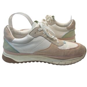 Madewell Women's Sneakers in White, Beige, Pink & Mint